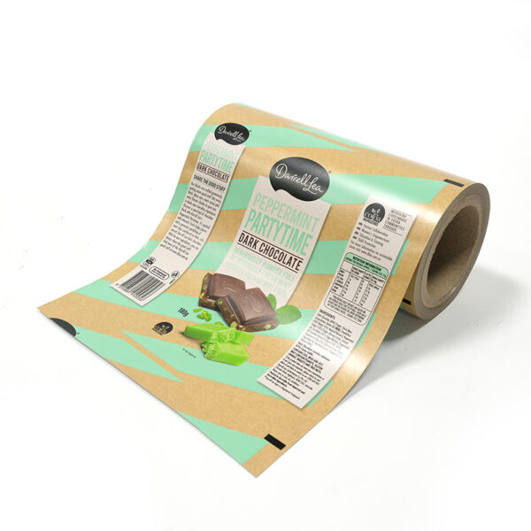 Impresión flexible personalizada Laminado Roll Stock Embalaje Roll Film