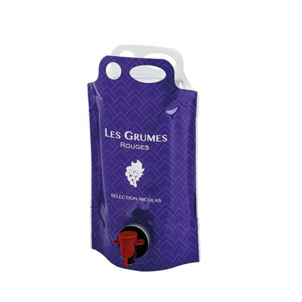 Stand Up Pouch With Valve Packaging For Liquor