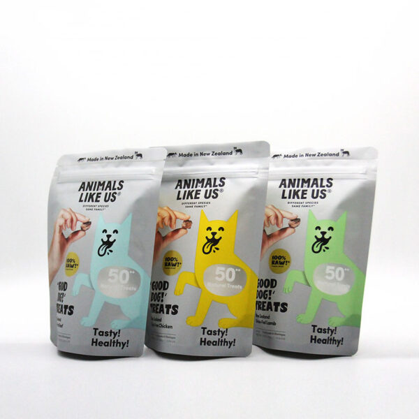 Уплотняемая молния Stand Up Pet Food Packaging Pouches Bag